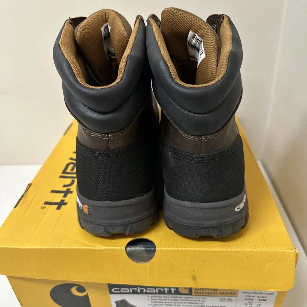 Carhartt Safety Toe Electrical Hazard Work Boots Flex 6